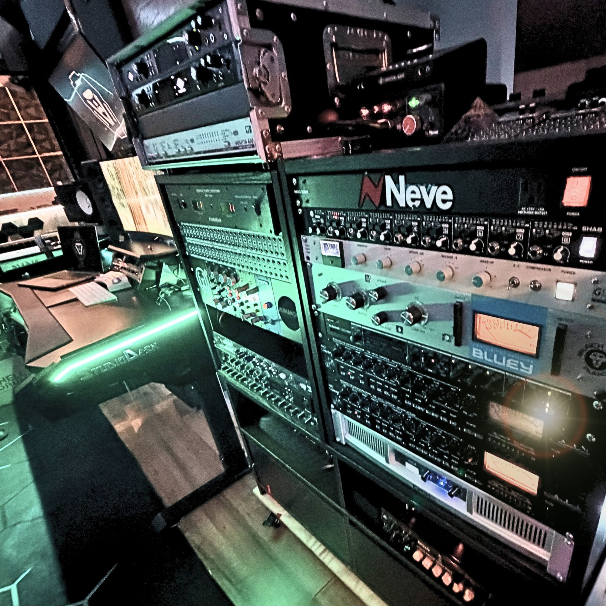 Gear and Desk